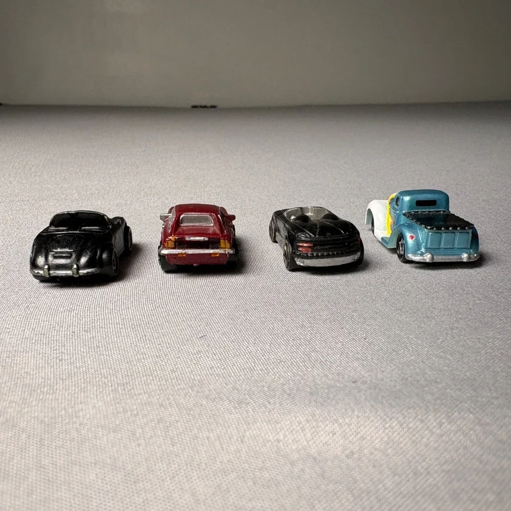 Vintage Micro Toy Car Lot Galoob 1988 Hot Wheels MX-48 Turbo Playmates Ford